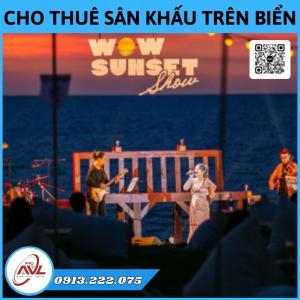 Cho Thuê Sân Khấu Trên Biển