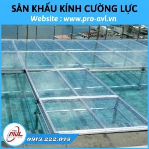 Bục Sân Khấu Kính Cường Lực Mica Trong Suốt
