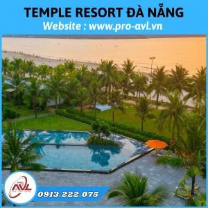 Thi Công Nhà Bạt Tại Temple Resort Đà Nẵng
