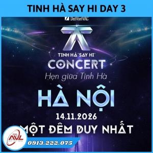 Tinh Hà Say Hi 2026 Tại Vec Hà Nội : Lịch Diễn, Vé Và Lưu Ý