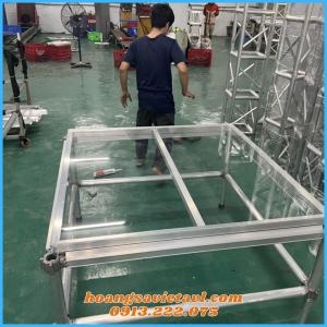 Tempered Glass & Transparent Mica Stage
