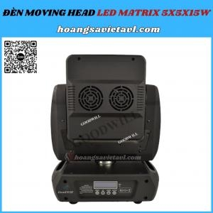 Đèn Moving Head Led Matrix 5X5X15W