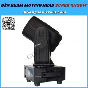 Đèn Beam Moving Head Super 4X30W