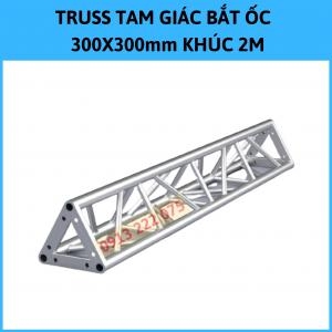 Truss Triangle 300X300mm Section 2M