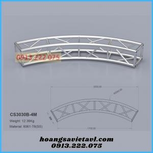 300X300mm Curved Aluminum Truss Frame 2M