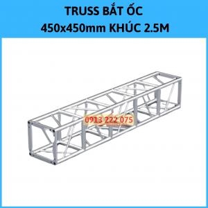 Aluminum Truss Frame 450X450mm Section 2.5M