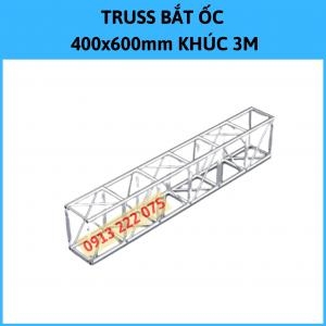 Aluminum Truss Frame 400X600mm Section 3M