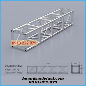 Aluminum Truss Frame 400X400mm Pro Segment 2M