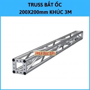 Aluminum Truss Frame 200X200mm Section 3M