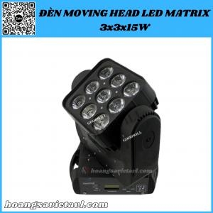 Đèn Moving Head Led Matrix 3X3X15W