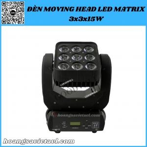 Đèn Moving Head Led Matrix 3X3X15W