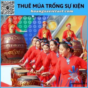 Rent a Drum Team to Perform in Hanoi