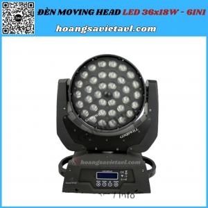 Đèn Moving Head Led 36X18W - 6In1