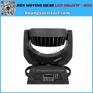 Đèn Moving Head Led 36X18W - 6In1