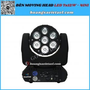 Đèn Moving Head LED 7x12W - 4in1