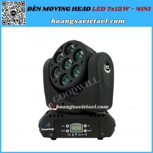 Đèn Moving Head LED 7x12W - 4in1