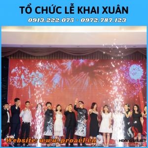 Tổ Chức Tiệc Khai Xuân Đầu Năm 2024