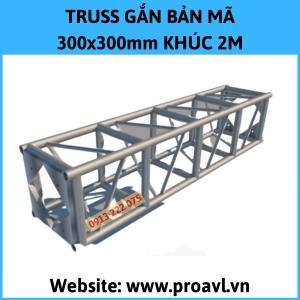 Aluminum Truss Frame 300x300mm 2M Section - V3030B4P