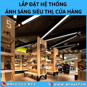 Lighting System Design for Commercial Centers and Modern Supermarkets