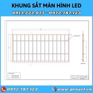 Khung Sắt Màn Hình LED | Module LED