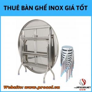 Cho Thuê Bàn Ghế Inox Tại Hà Nội