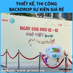 Event Backdrop Design & Construction