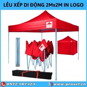 2Mx2M Square Frame Folding Tent - Convenient Mobile Tent House