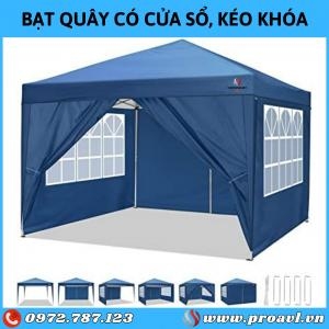 3X3M Square Steel Frame Canvas Tent – ​​Small Investment, Long-Term Benefits!
