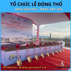 Lễ Động Thổ Nhà Máy Ấp Trứng Gia Cầm Của Orvia Việt Nam - Chi Nhánh Tây Ninh