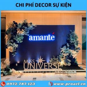 What are the costs involved in organizing a year-end party?