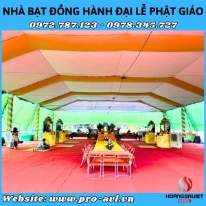 Nhà Bạt Sự Kiện Trang Nghiêm Phục Vụ Đại Lễ Phật Đản, Lễ Vu Lan