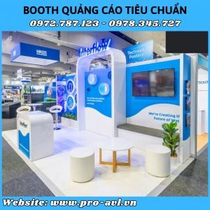 Thiết Kế Thi Công Booth Quảng Cáo Trưng Bày Sản Phẩm